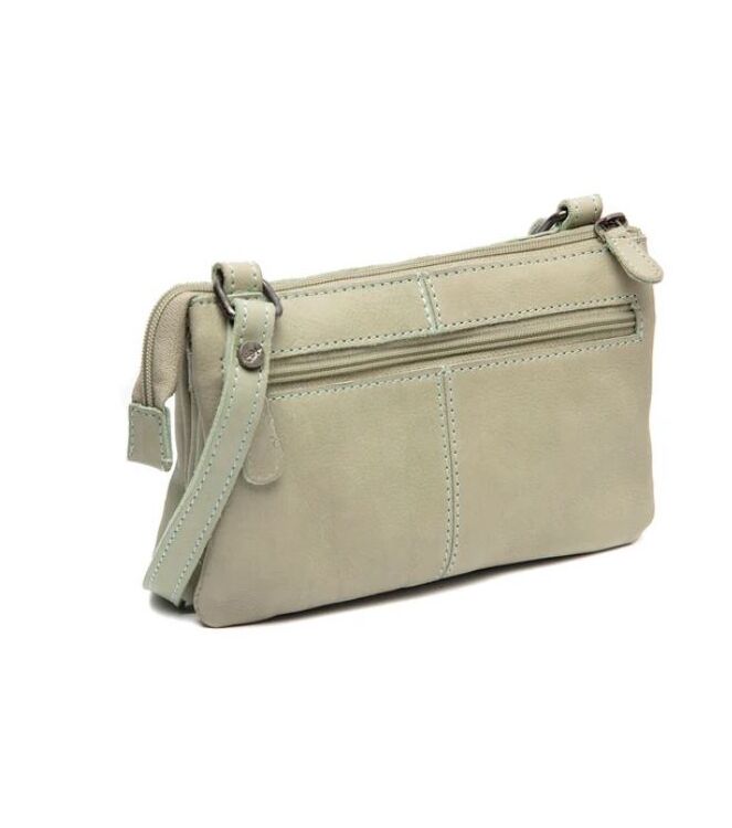 The Chesterfield Brand Schoudertas Osaka mint green  The Chesterfield Brand C48.137003, Tassen Direct leverbaar uit de webshop