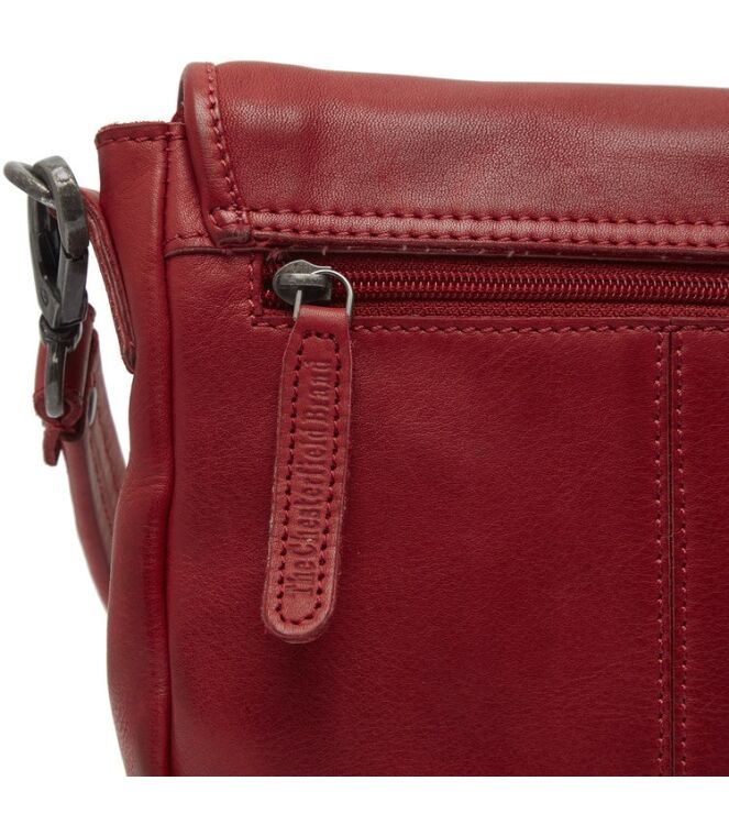The Chesterfield Brand Schoudertas Irma rood  The Chesterfield Brand C48.127604, Tassen Direct leverbaar uit de webshop