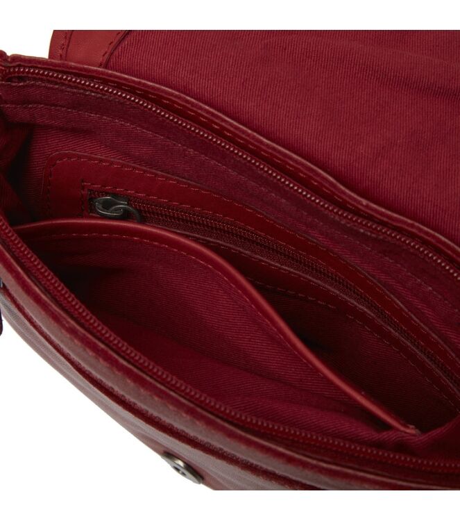 The Chesterfield Brand Schoudertas Irma rood  The Chesterfield Brand C48.127604, Tassen Direct leverbaar uit de webshop