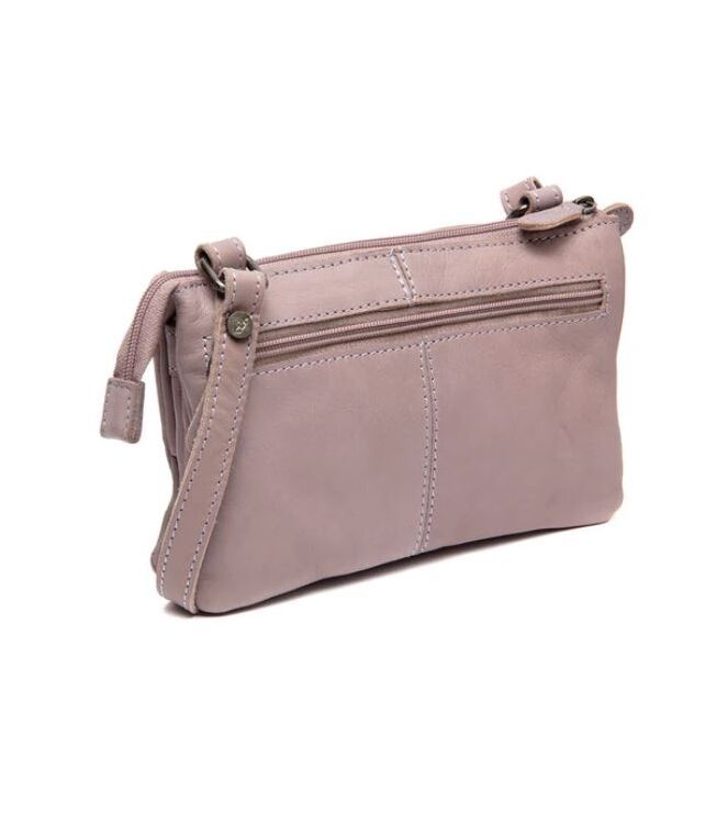 The Chesterfield Brand Schoudertas Osaka lavendel lila  The Chesterfield Brand C48.137012, Tassen Direct leverbaar uit de webshop