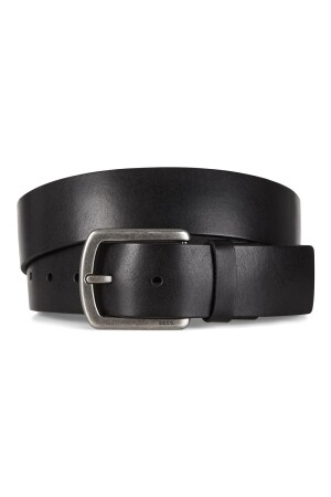 ECCO Allan jeans belt zwart ECCO Allan jeans belt zwart