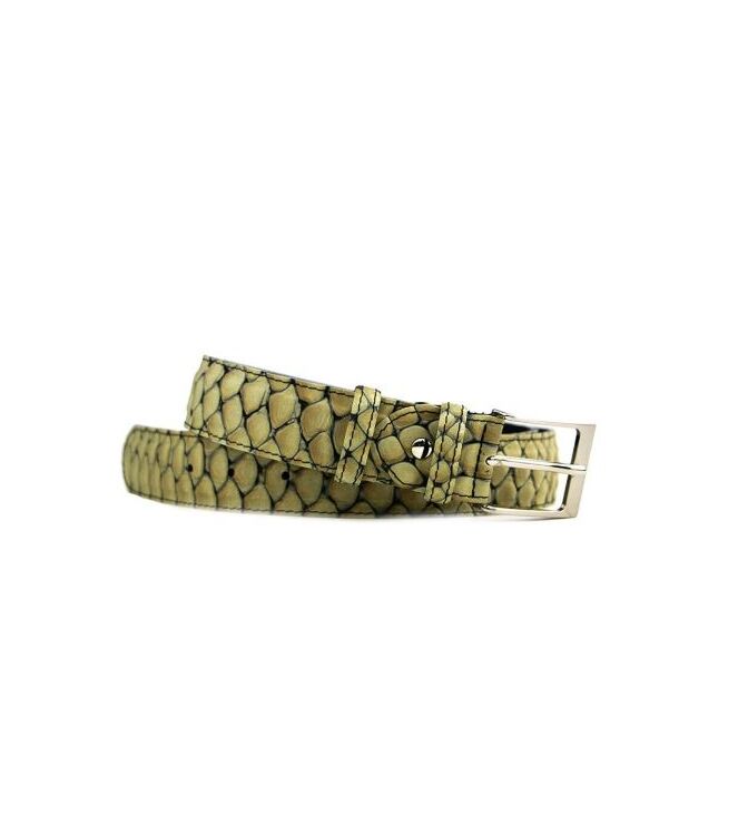 Berkelmans Belt Reptile Zulu reptile beige  Berkelmans 241BELT271, Riemen Direct leverbaar uit de webshop