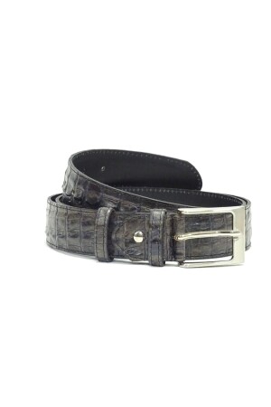 Berkelmans Belt Kroko Creste grey/brown  Berkelmans Belt Kroko Creste grey/brown