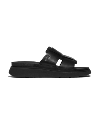 FitFlop Gen-FF Mens Leather Fisherman all black