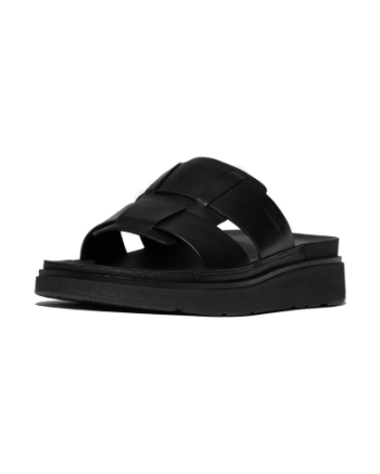 FitFlop Gen-FF Mens Leather Fisherman all black