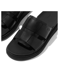 Gen-FF Mens Leather Fisherman all black