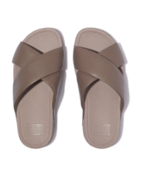Surver Mens Tumbled Leather Cross java