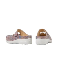 Roll Slipper Flowerpoint taupe summer