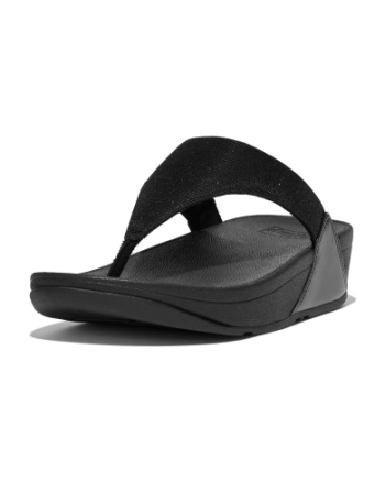FitFlop Lulu Shimmerlux all black