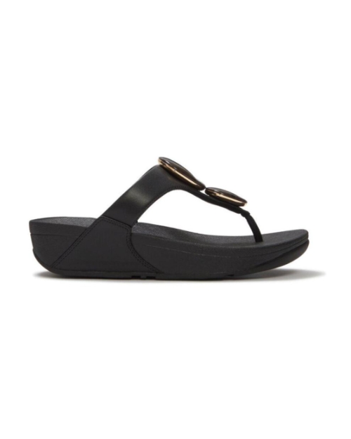 Lulu Marbled-Stone Toe-Post black
