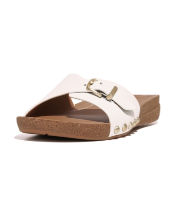 FitFlop Iqushion Adjustable Buckle urban white