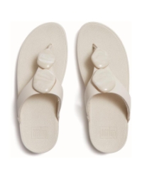 Lulu Marbled-Stone Toe-Post paris beige