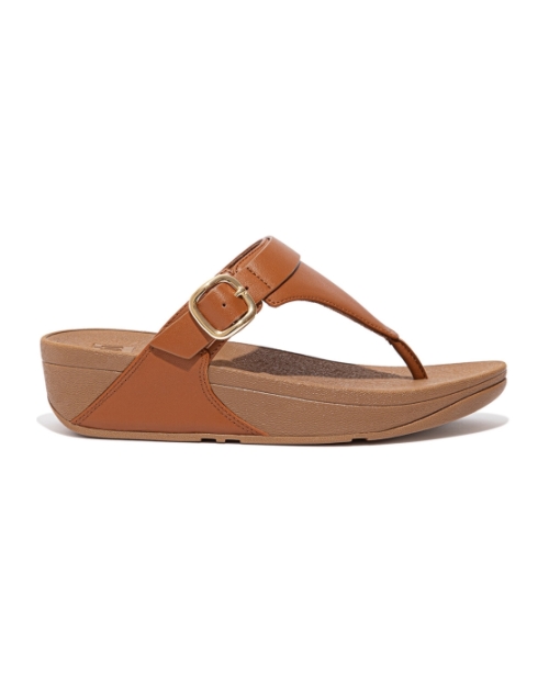 Lulu Adjustable Toe Post light tan