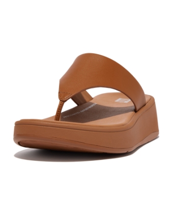 FitFlop F-Mode Flatform light tan