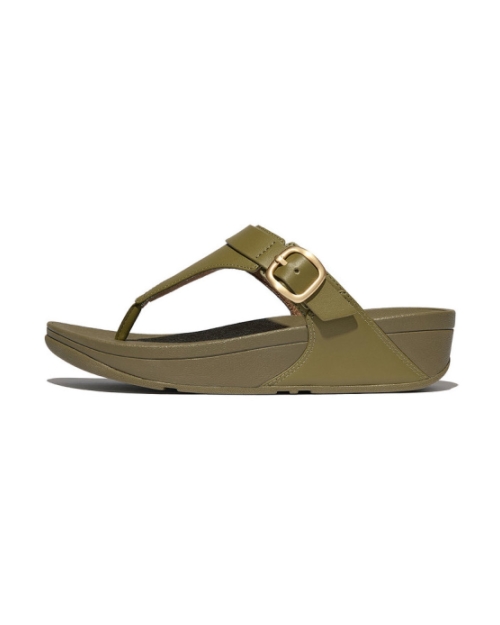 Lulu Adjustable Toe Post camo green