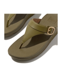 Lulu Adjustable Toe Post camo green