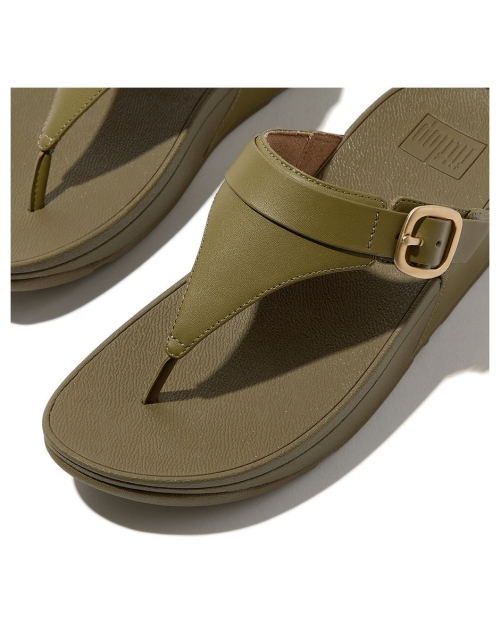 Lulu Adjustable Toe Post camo green