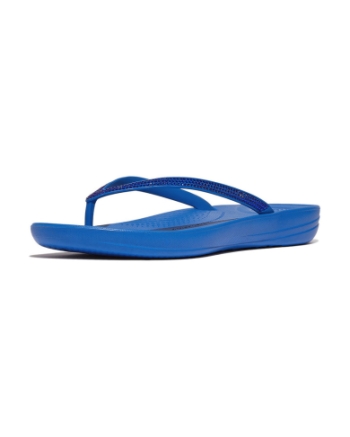 FitFlop Iqushion Sparkle TPU french blue