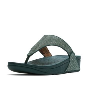 FitFlop Lulu Shimmerglitz deep ocean