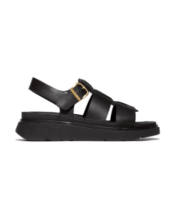 FitFlop Gen-FF Leather Fisherman all black