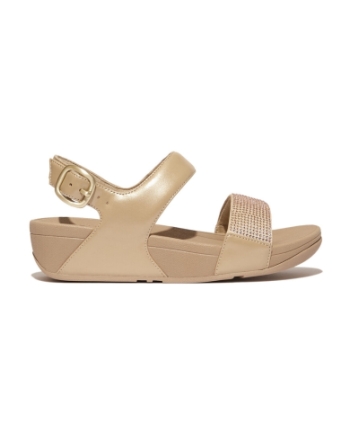 FitFlop Lulu Sandal-Hotfix latte beige