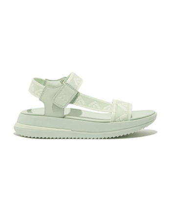 FitFlop Surff Sandal-Woven Device green lily