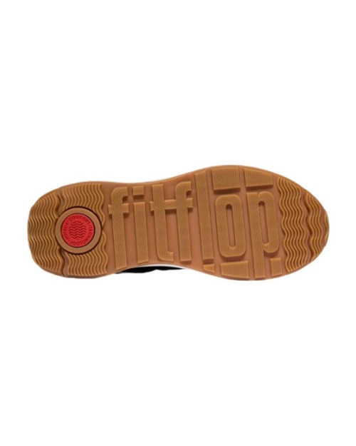 F-Mode Flow Suede-Mix Flatform black