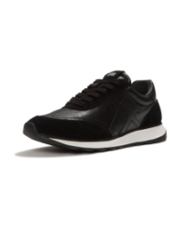 Retro-Q FF Metallic- Fabric/Suede Sneakers black