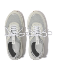 F-Mode Flatform Slip-On Laced urban white