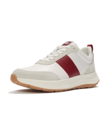 FitFlop F-Mode Flow Sneaker urban white - berry