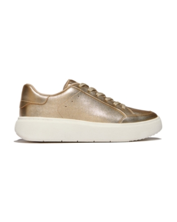 FitFlop Rtg Metallic platino