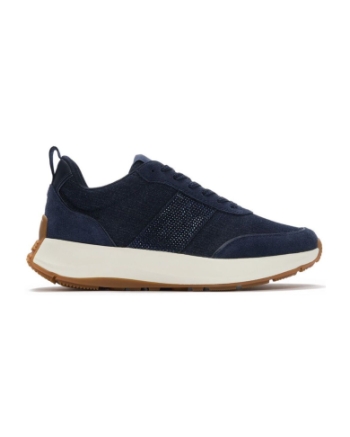 FitFlop F-Mode Flow Crystal dark denim