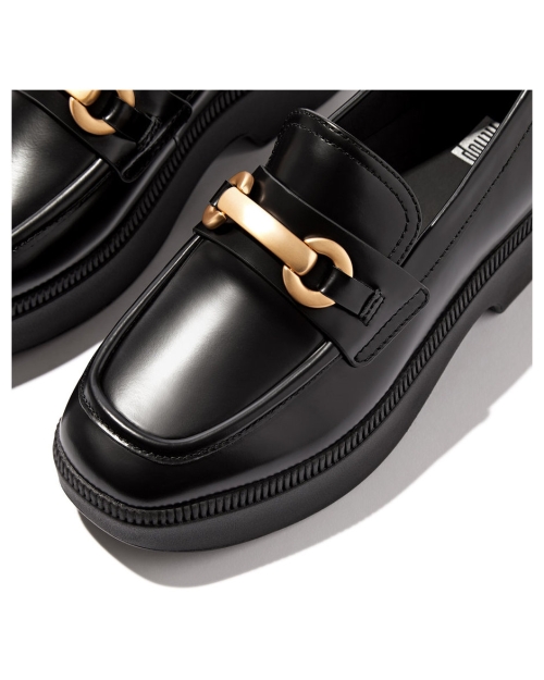 F-Luma Chunky-Snaffle Box-Leather D/Wedge black