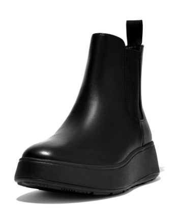 FitFlop F-Mode Flatform Chelsea all black