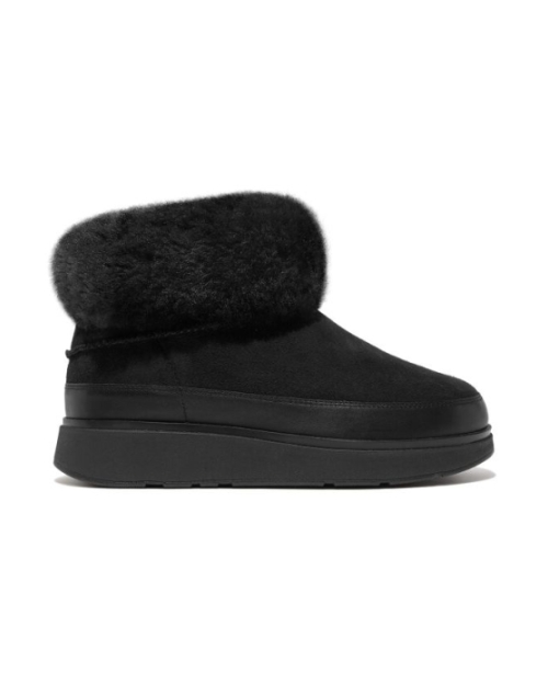 Gen-Ff Mini Double-Faced Shearling Boots all black