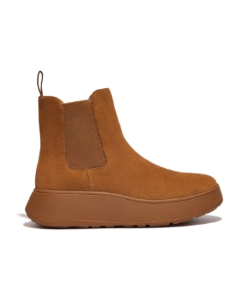 FitFlop F-Mode Flatform light tan