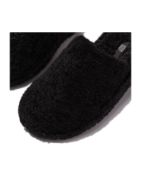Iqushion Wrapped Mule-Teddy all black