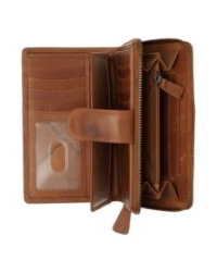 Ladies Wallet Charlotte cognac