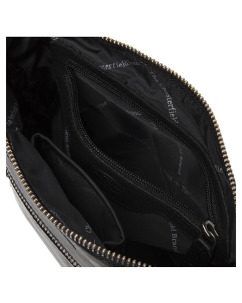 The Chesterfield Brand Schoudertas klein Faro Zwart