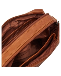 Schoudertas Samui cognac