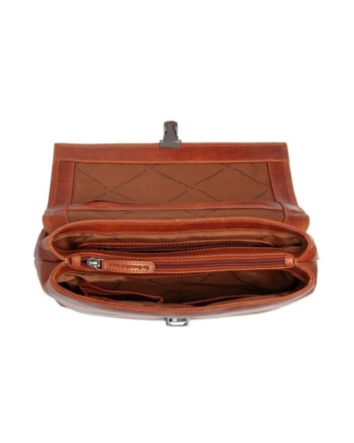 Schoudertas Renata cognac