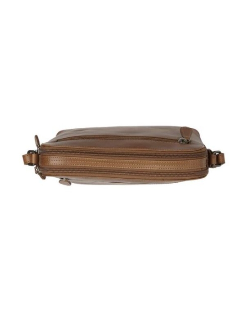 Schoudertas Nebraska cognac