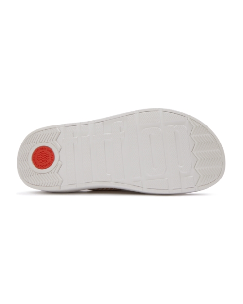 Gen-FF Buckle Graphic-Weave Two-Bar Slides Urban White