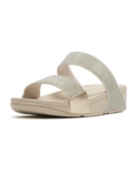 Lulu Shimmerglitz Slides Platino