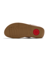Lulu Ultra-Jewel Toe-Post Sandals Deep Tan
