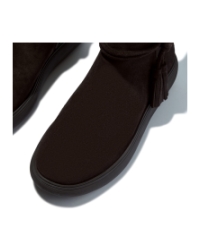 IQ-Comff Tassel Suede Short Boots Chocolate Brown