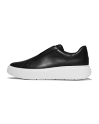 Rtg Leather Laceless Sneakers Black