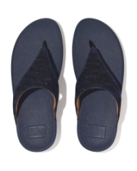 Lulu Toe Post - Geo Glitz Midnight Navy