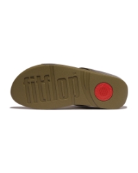 Halo Bead-Circle Metallic H-Bar Slides Metallic Camo-Green