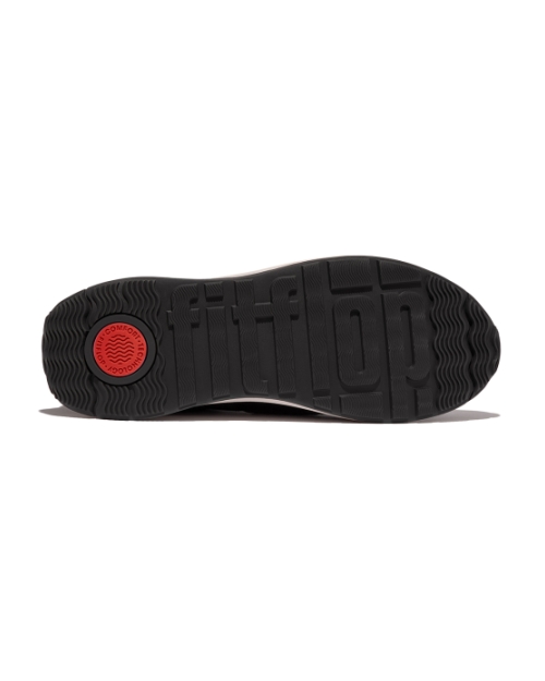 F-Mode Flow Sneaker - Mixed Materials Midnight Navy/Black